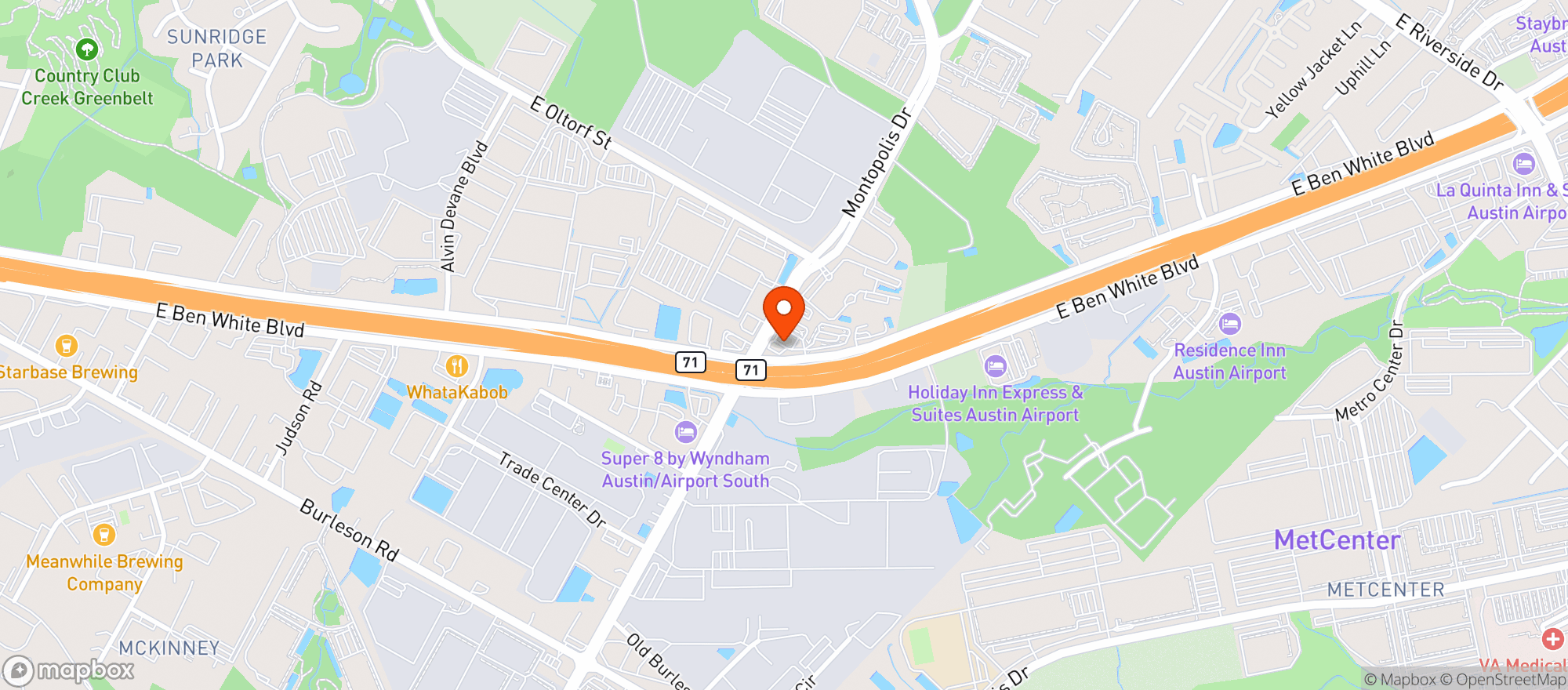 Map showing Star Stop
