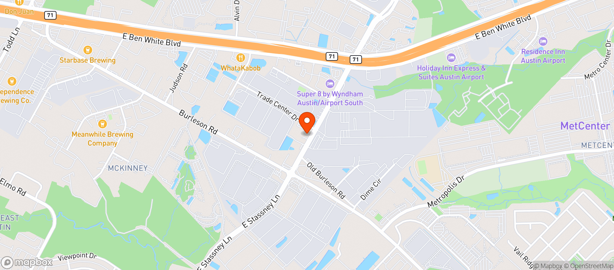 Map showing Radio/east