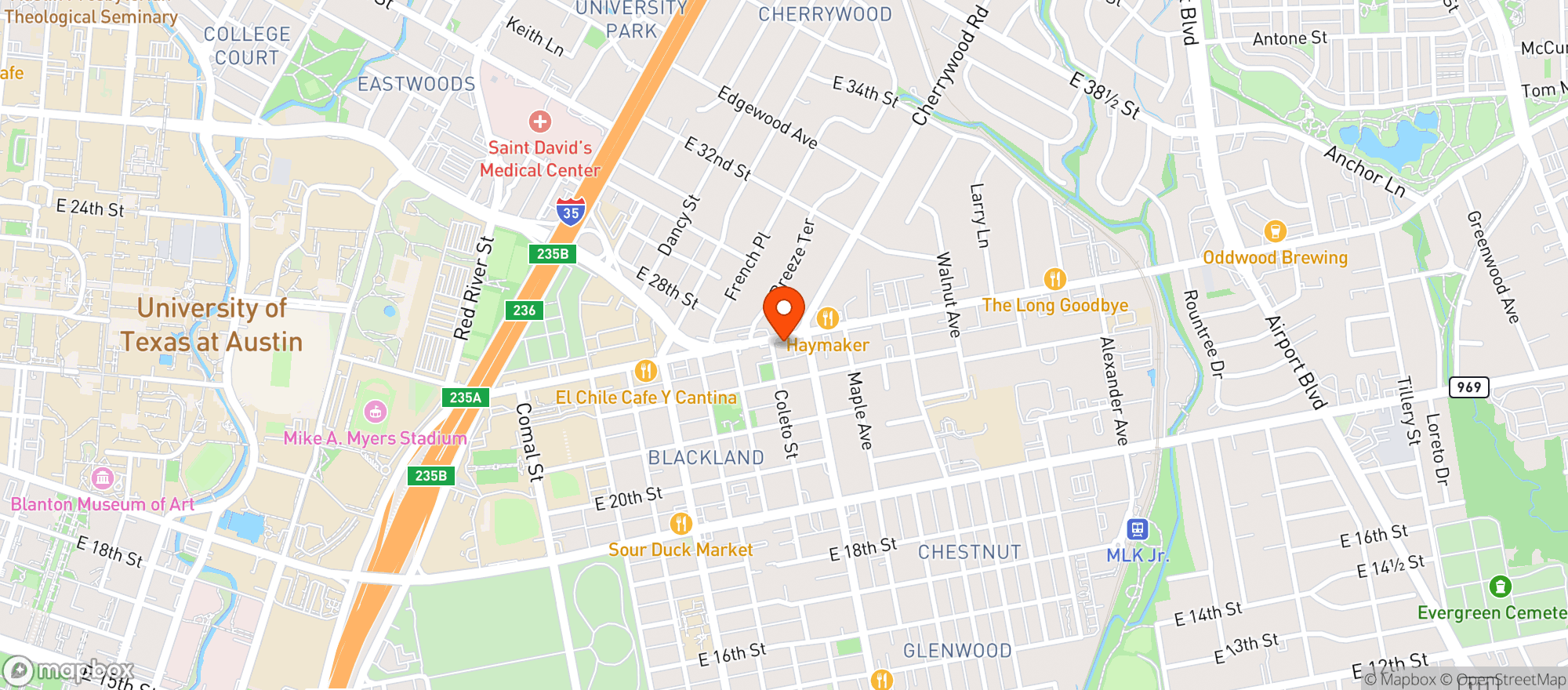 Map showing School House Pub