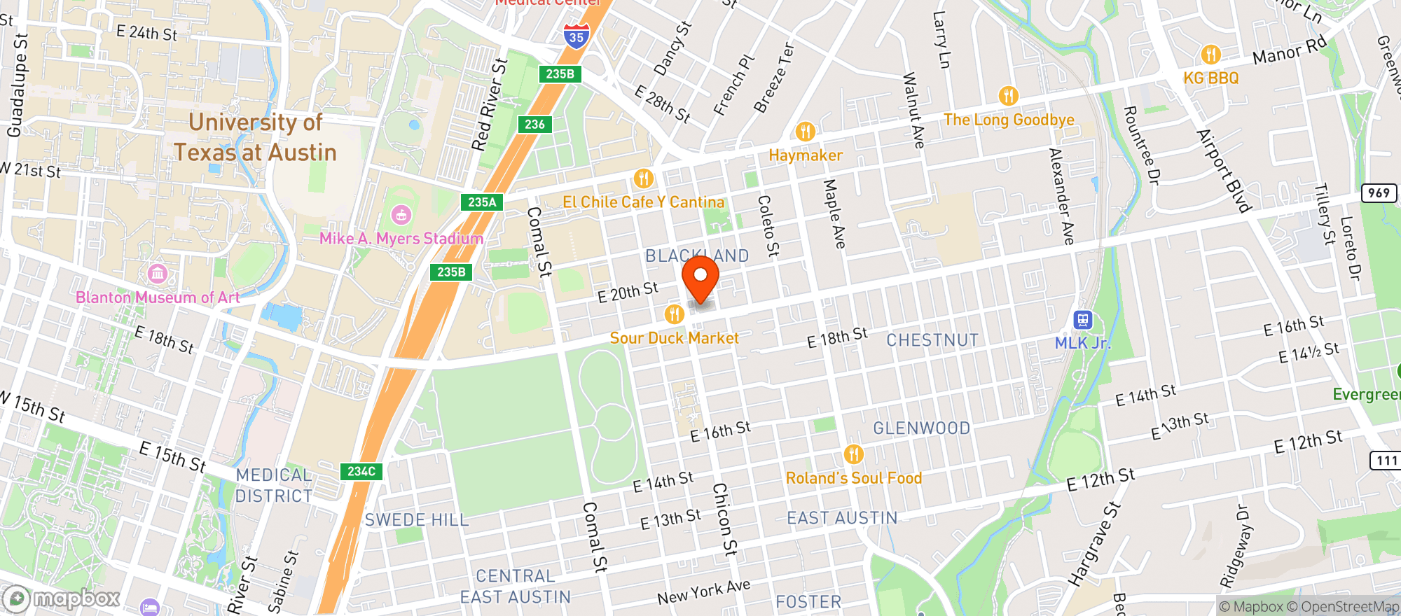 Map showing The Wheel