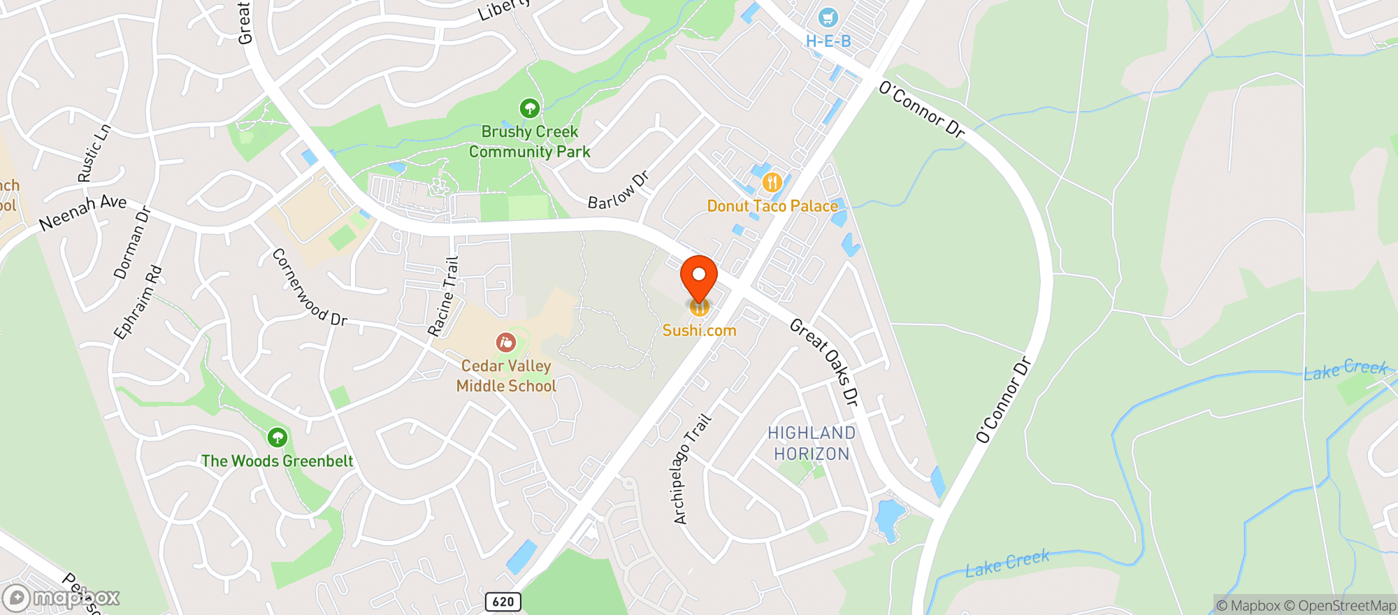 Map showing Trippiez Smoke Shop #4