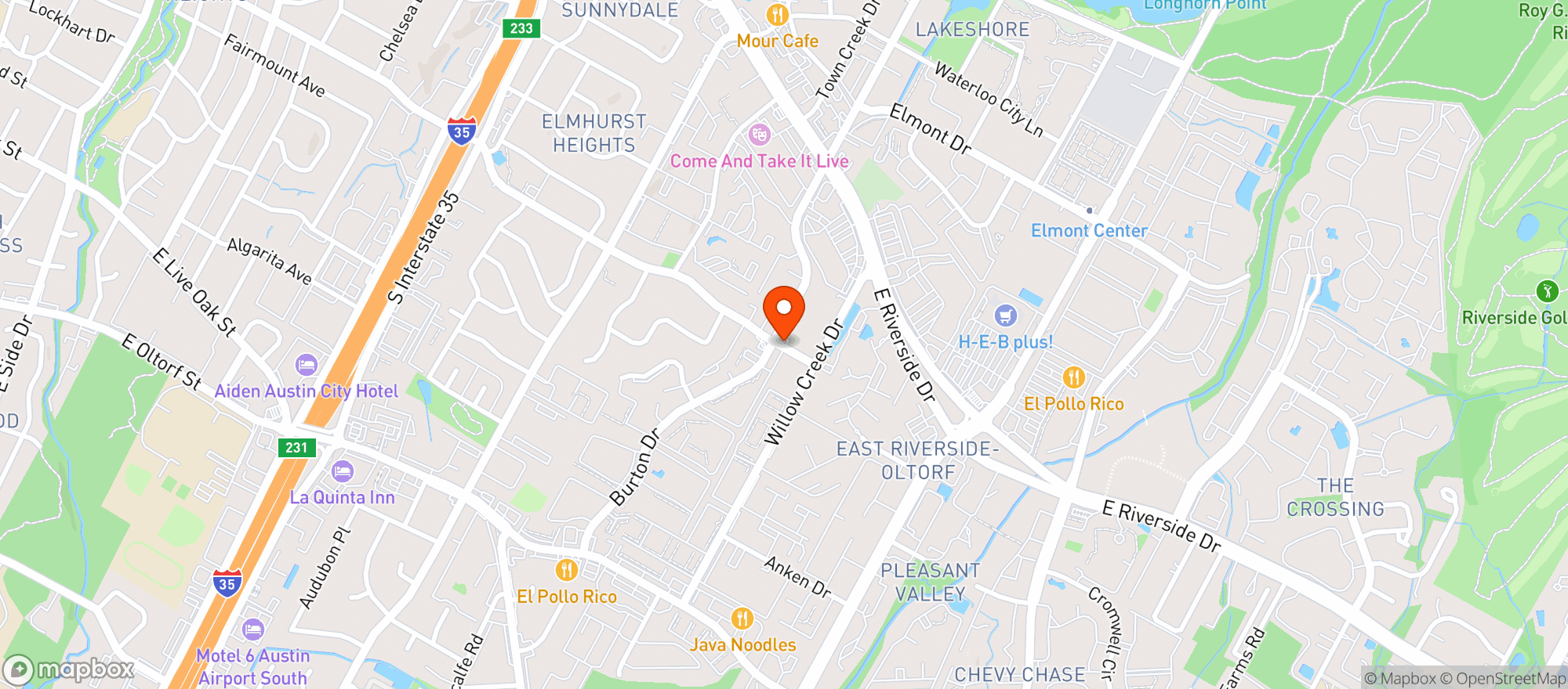Map showing Shop N Save