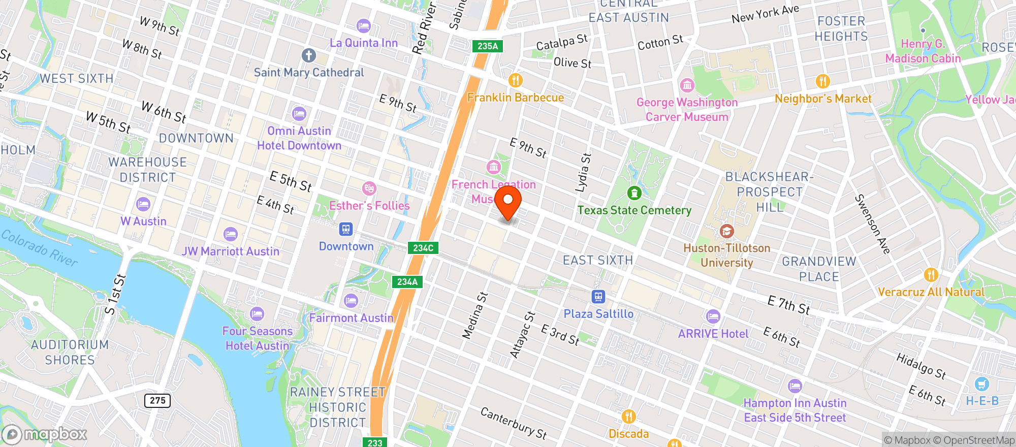 Map showing Shangri La