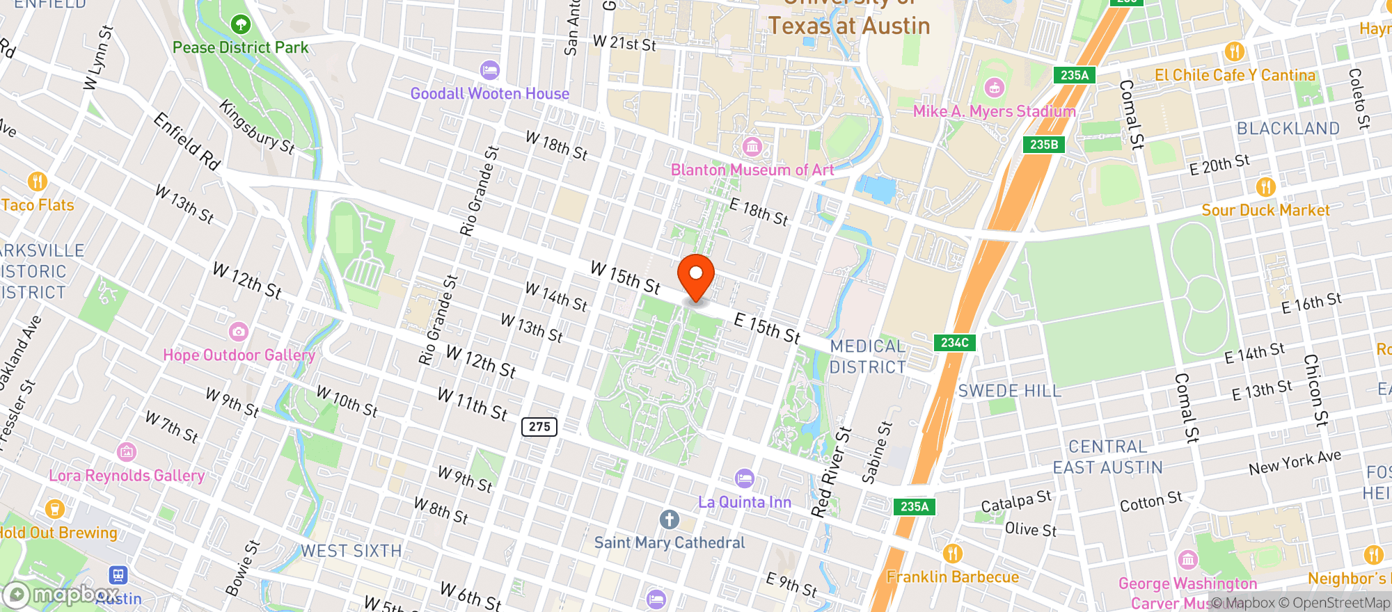 Map showing Gas And Go Express