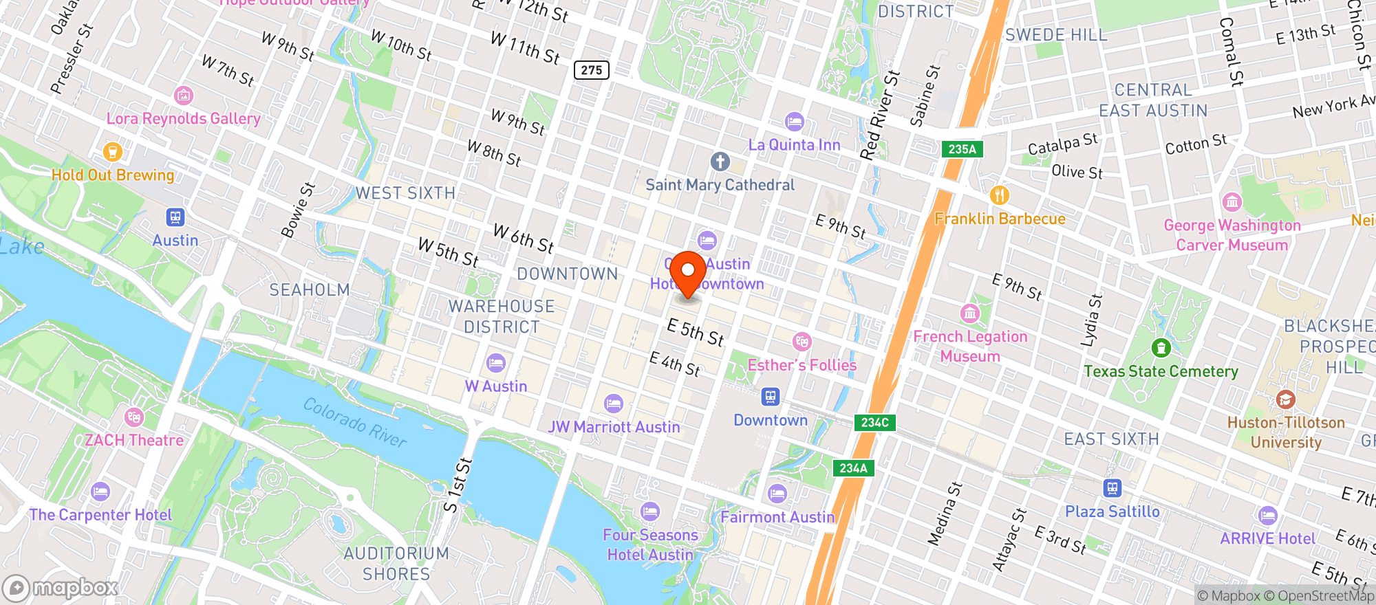 Map showing Shop 24