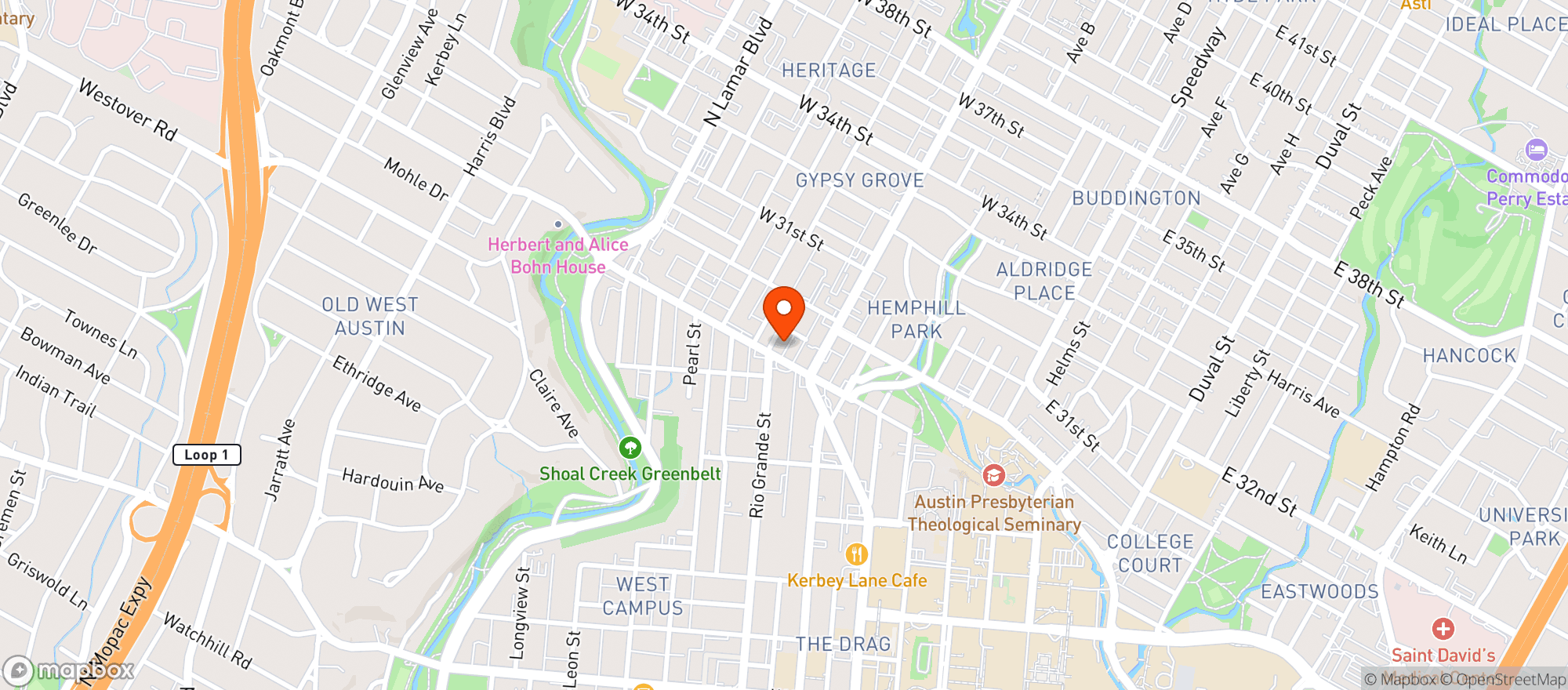 Map showing Rio Market