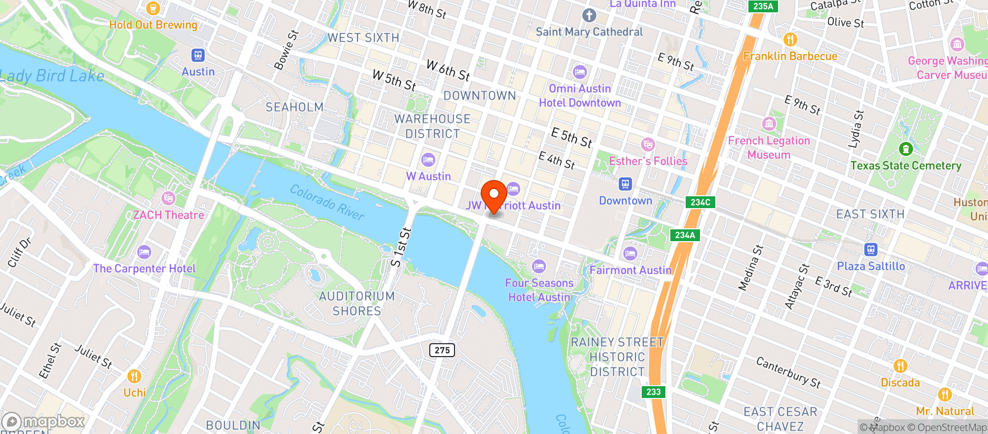 Map showing Fareground