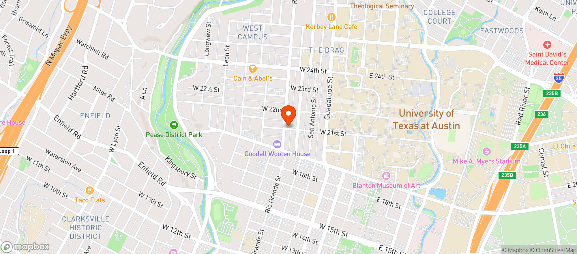 Map showing Rio Mart