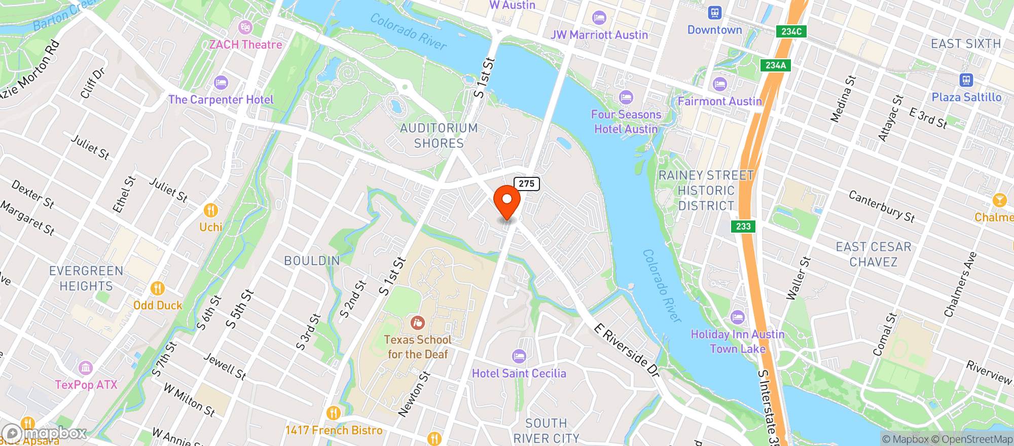 Map showing Woodys # 3
