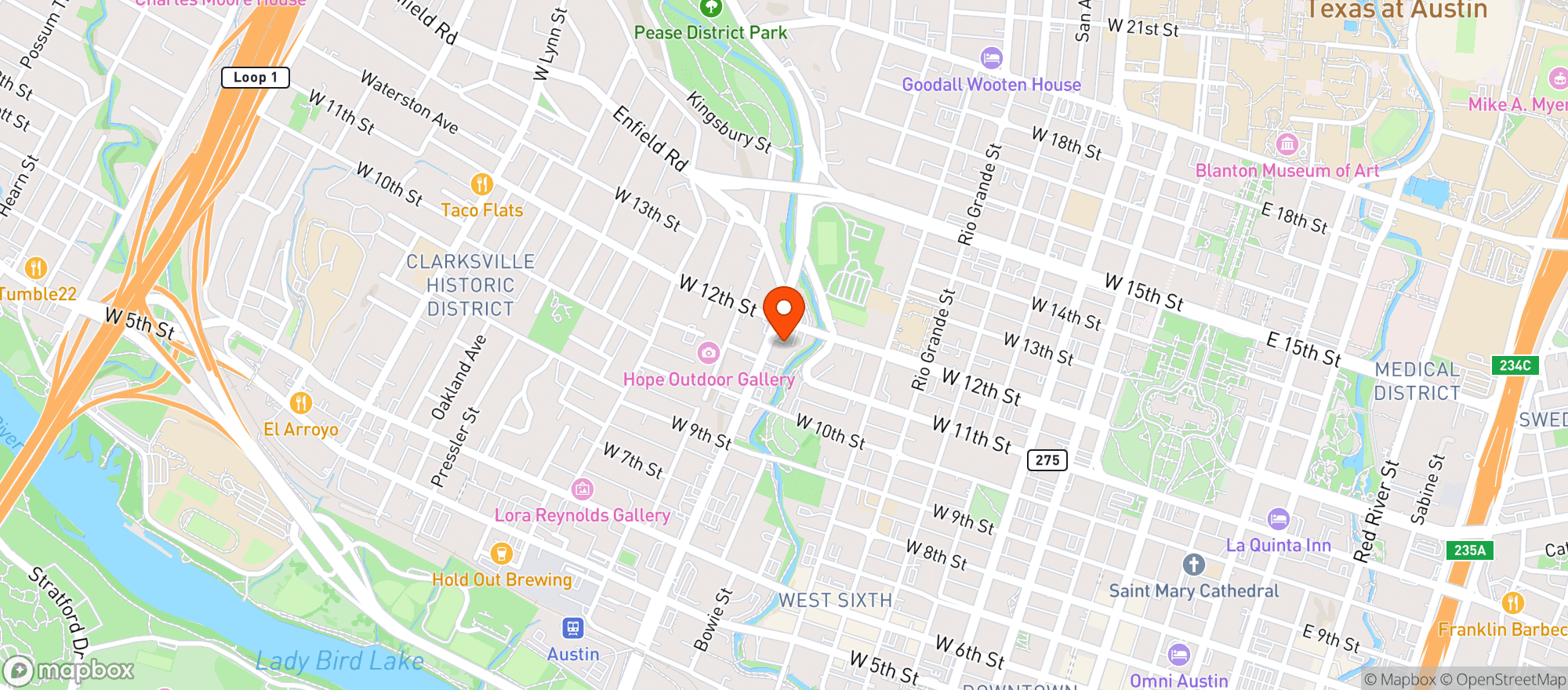 Map showing Waterloo Records