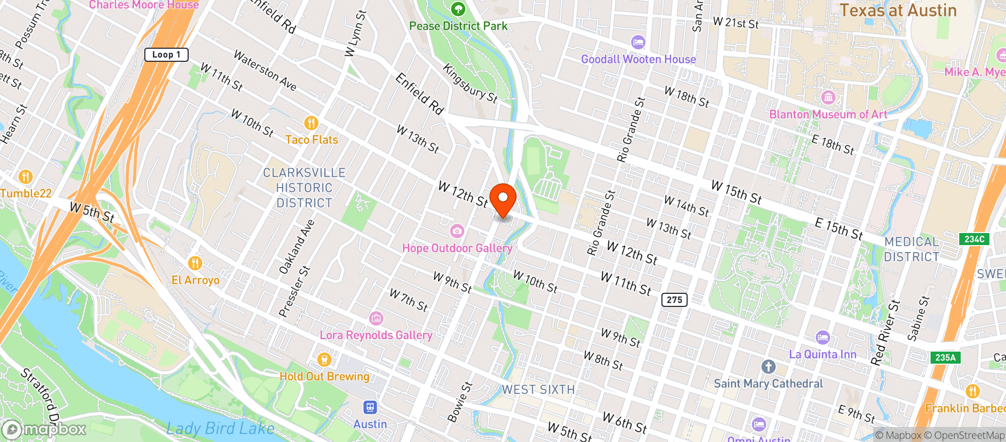Map showing Magic Isle Vinyl