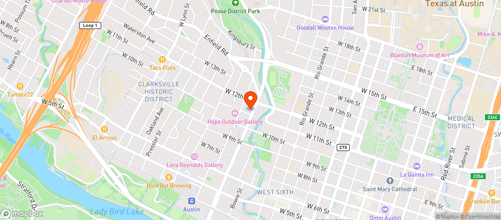 Map showing Wiggys