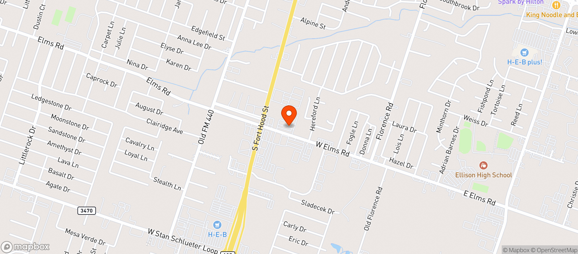 Map showing 1974RA LLC