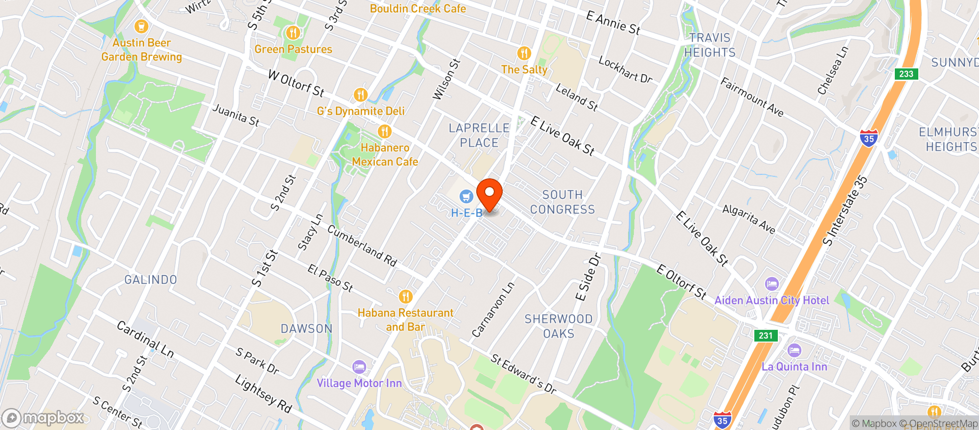 Map showing Cloud 9