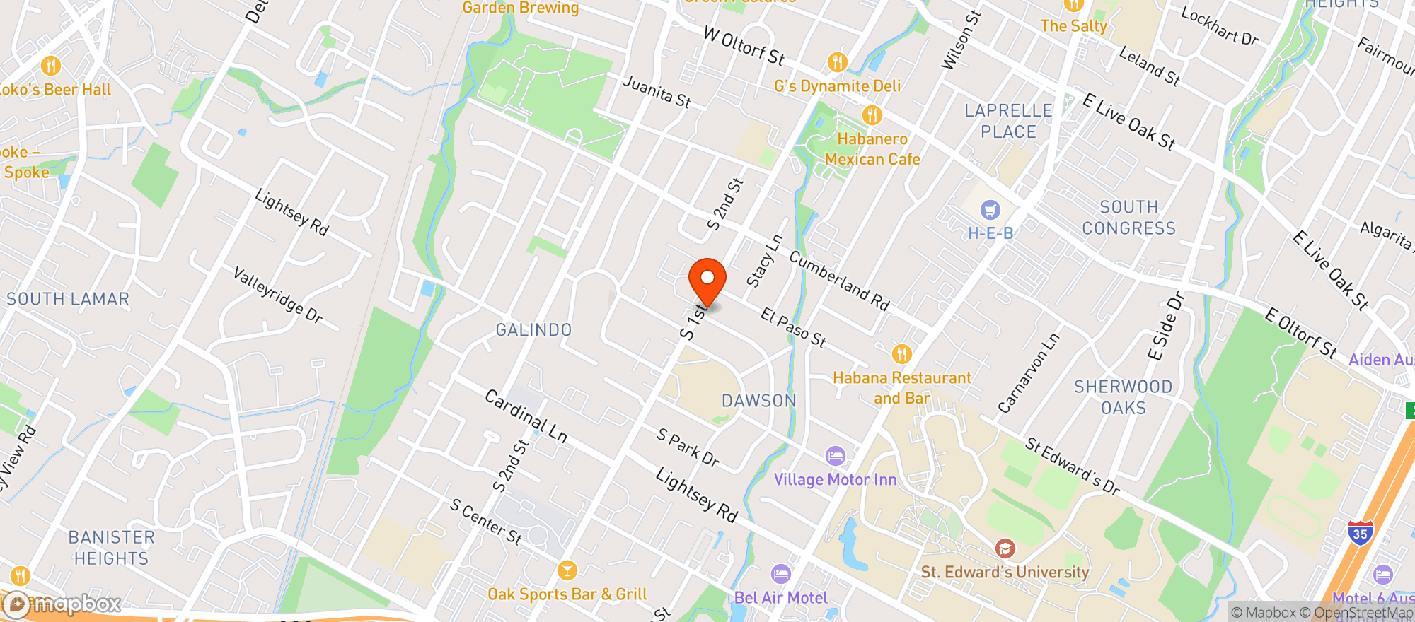 Map showing Erum Inc