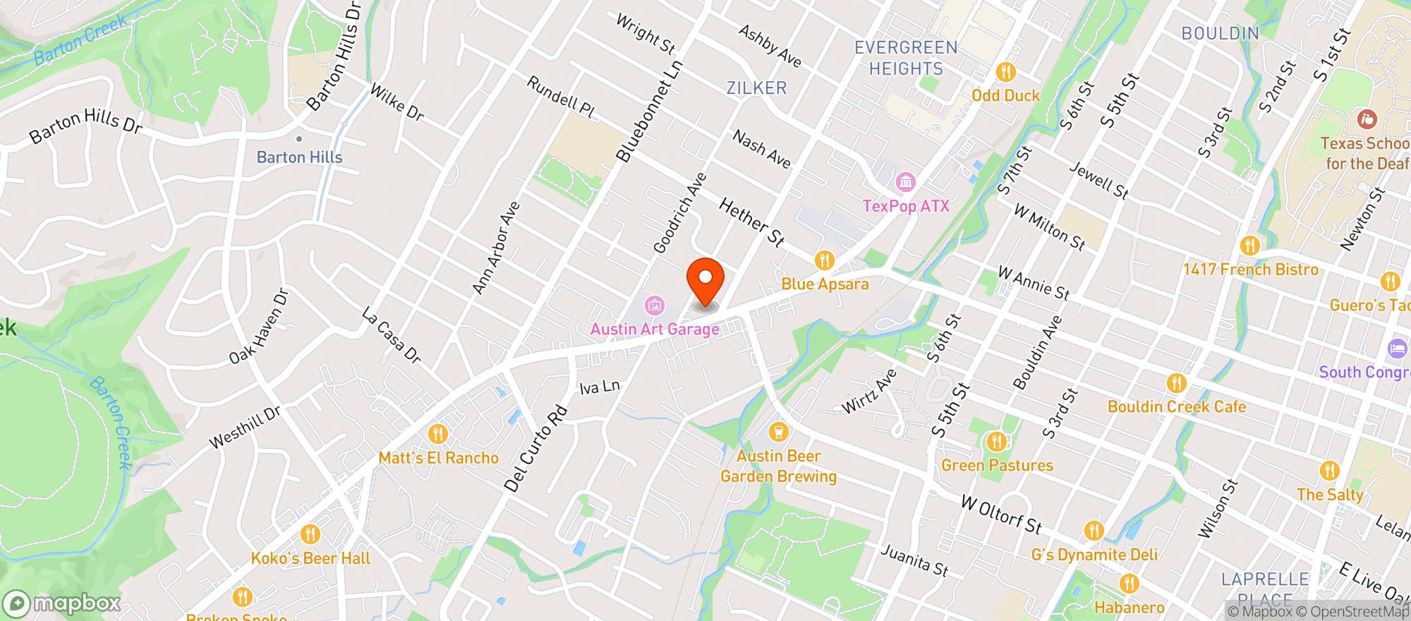 Map showing Black Sheep Lodge