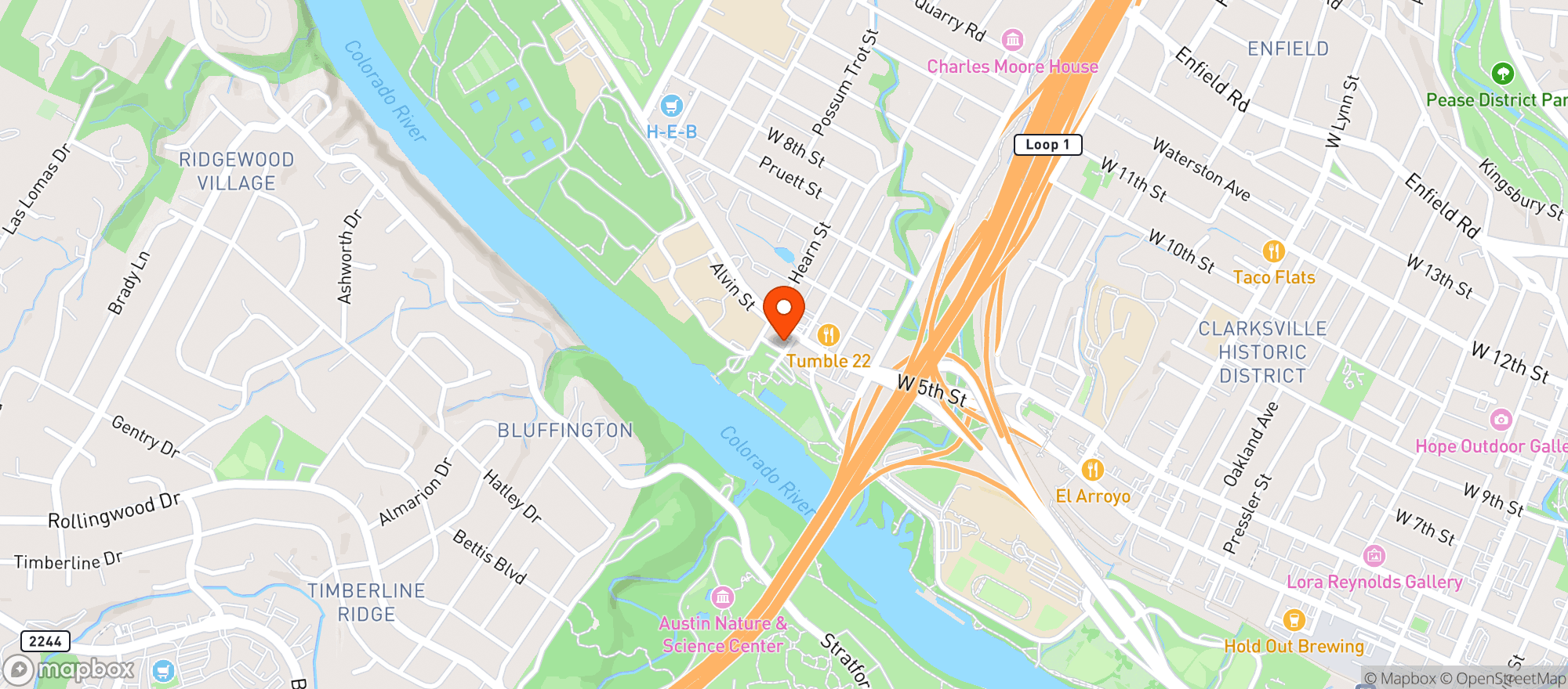 Map showing 68 Degrees