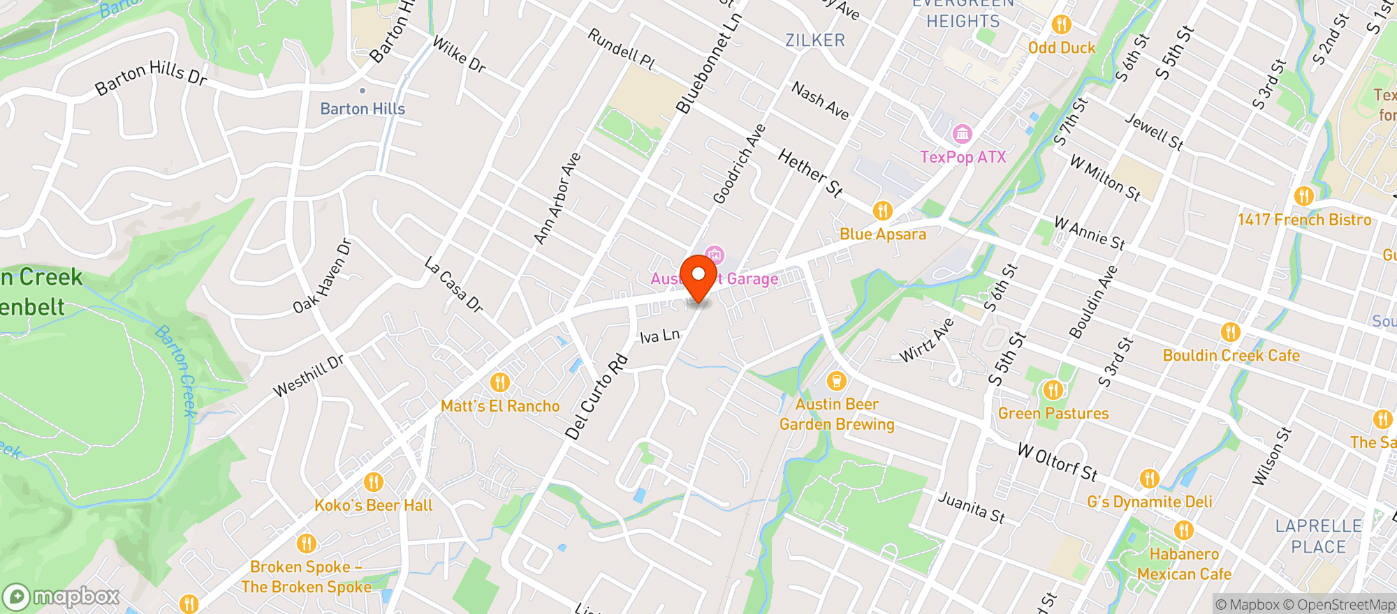 Map showing Chriss Liquor Store #2
