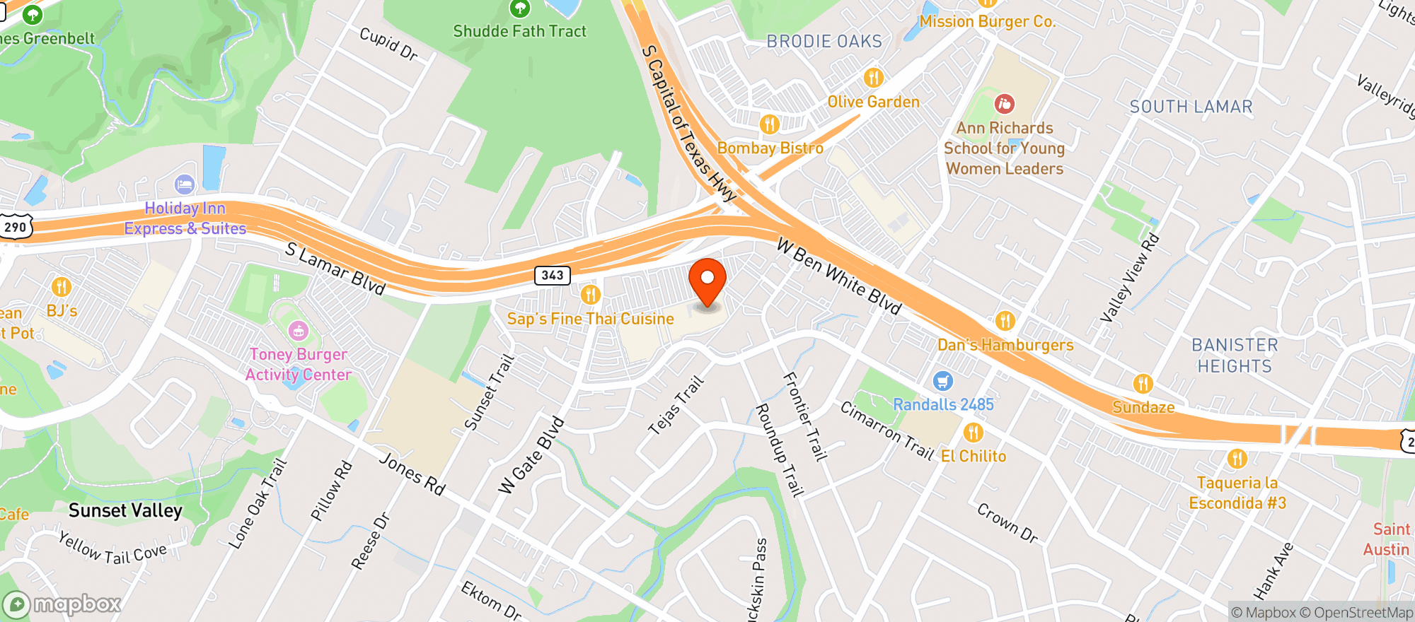 Map showing Westgate Stadium 11 #953