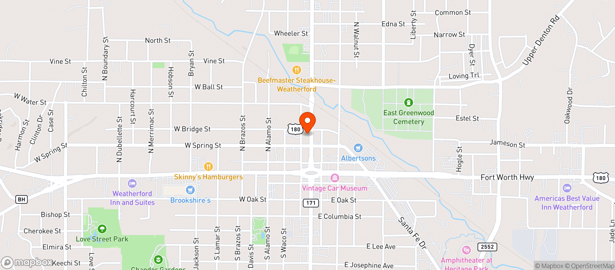 Map showing Northside Remedy