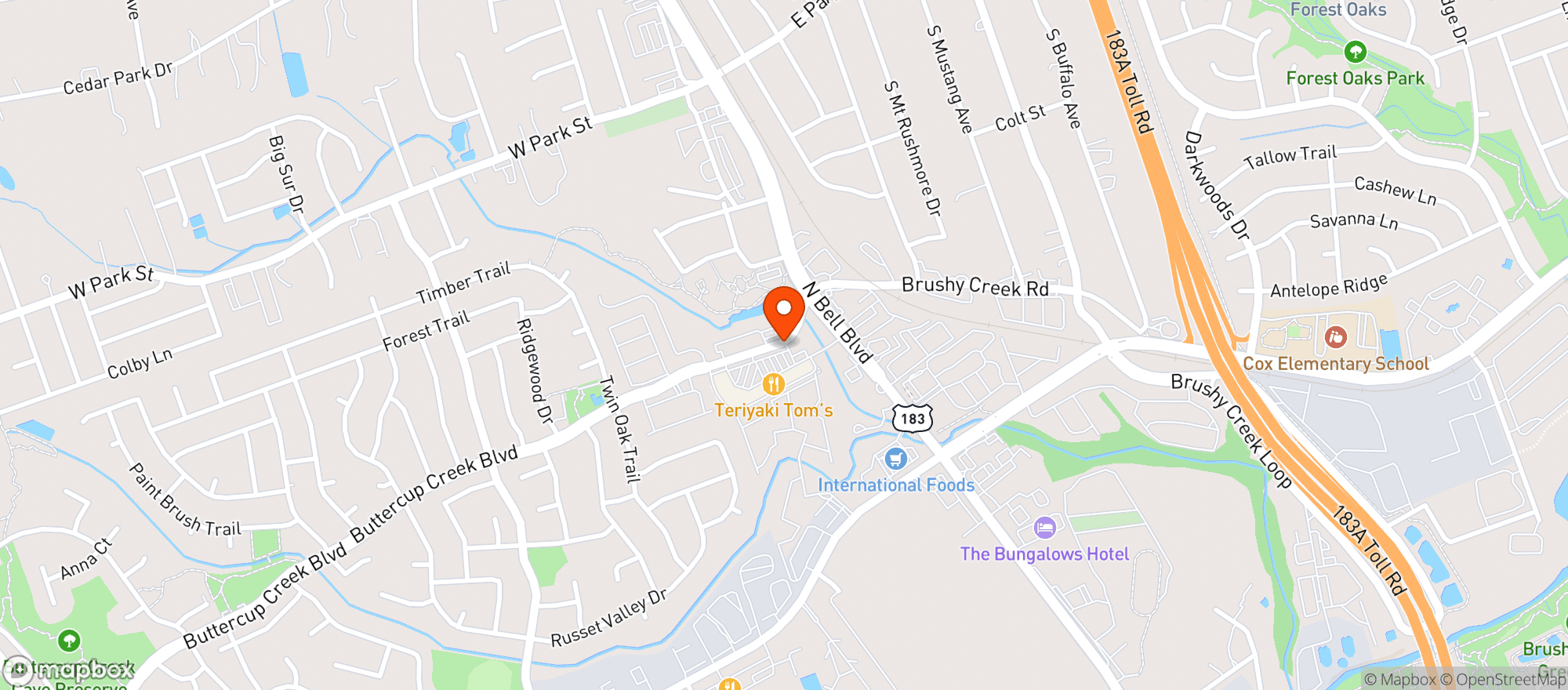Map showing Whole Foods Market #10665