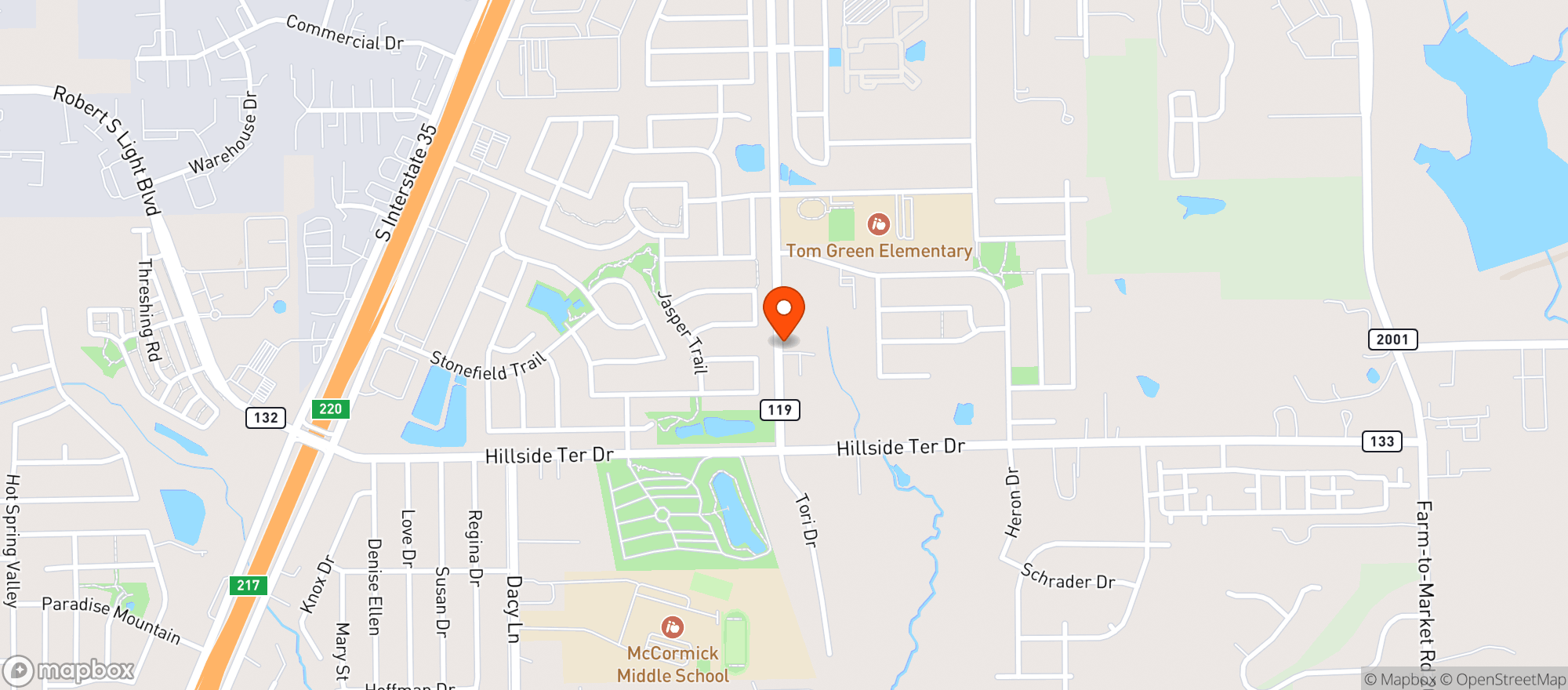 Map showing Poco Loco 4
