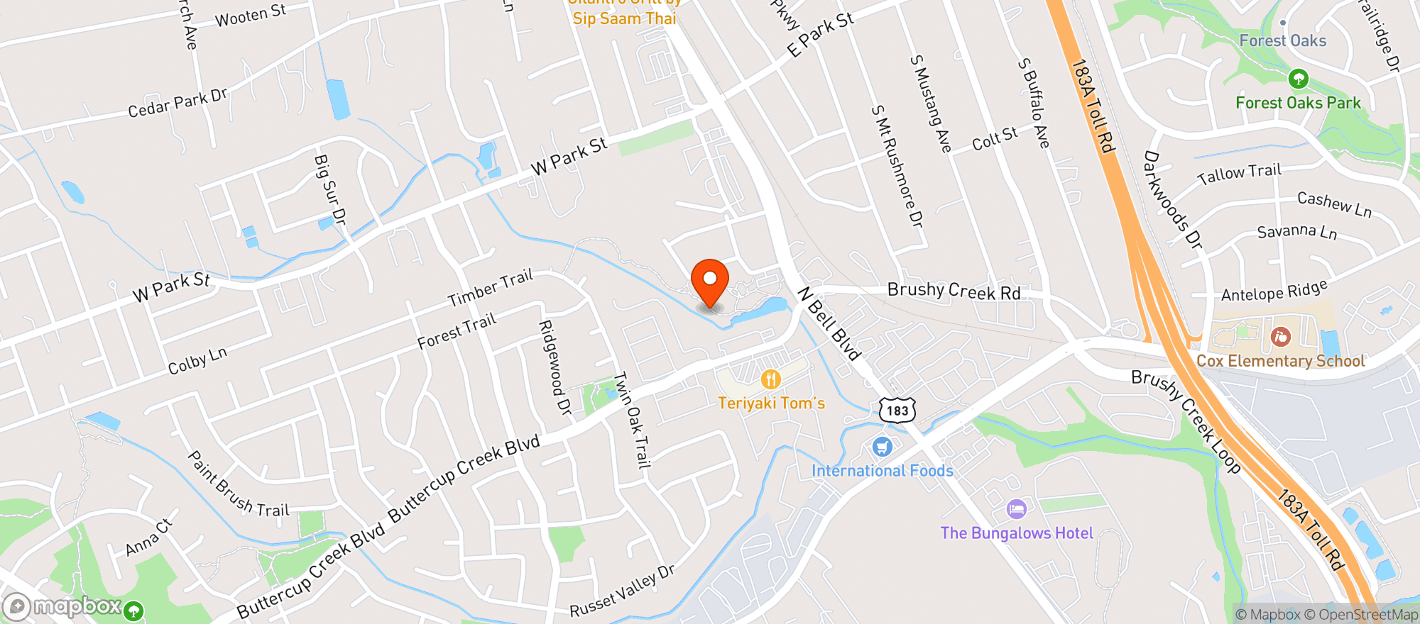Map showing Specs Wine Spirits & Finer Foods