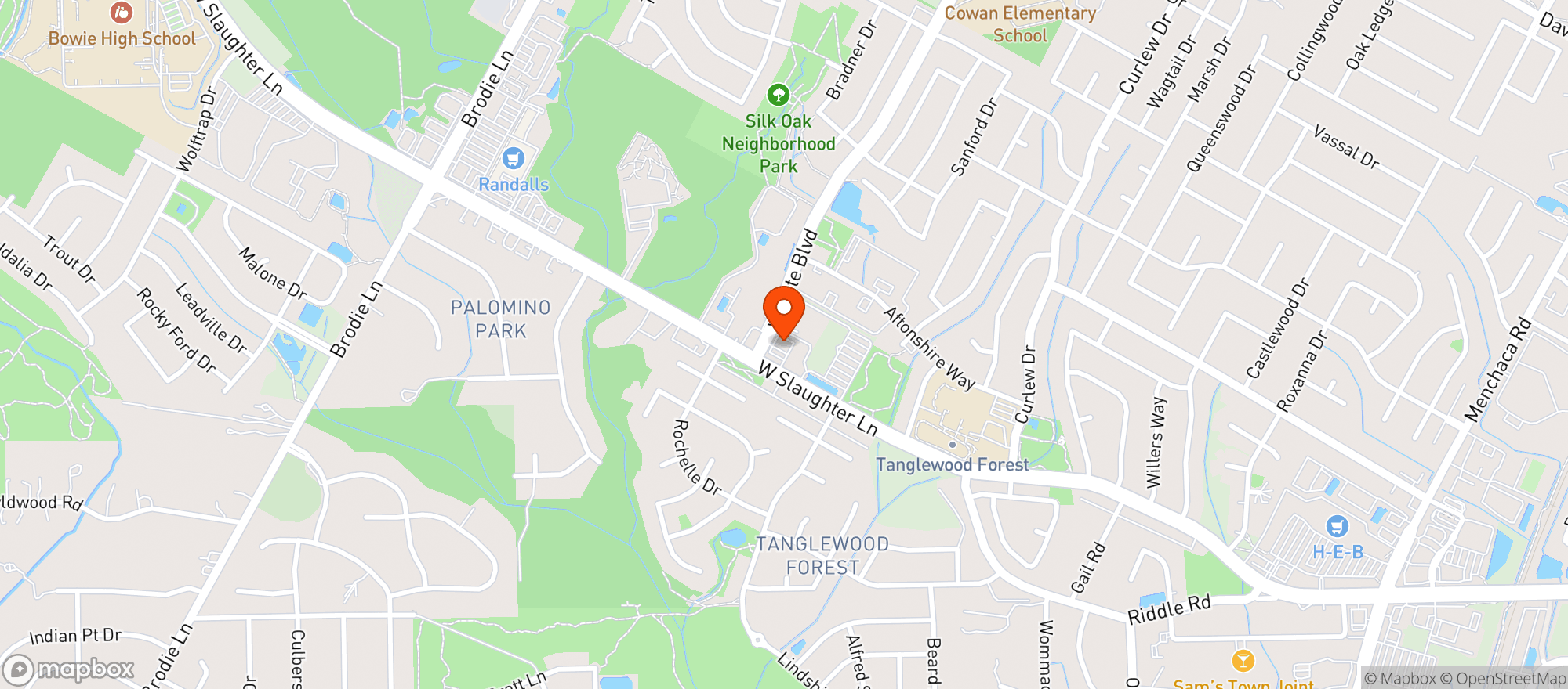 Map showing C Mart #10