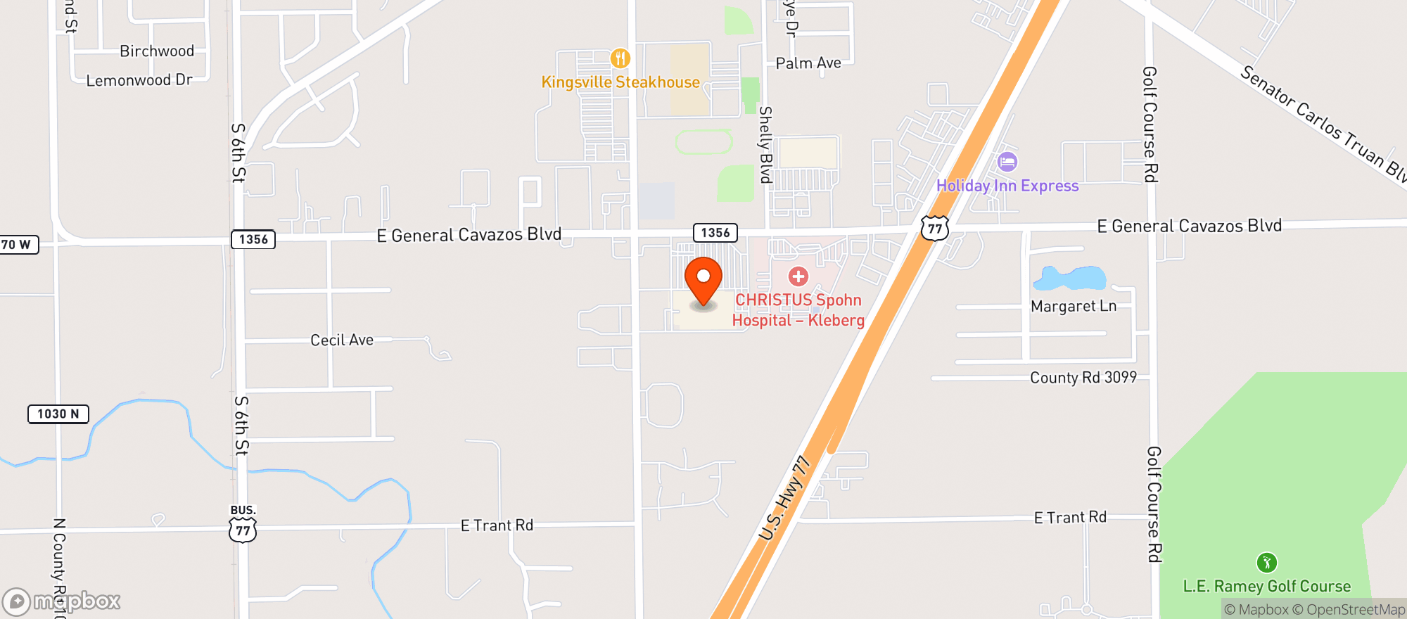 Map showing Walmart Supercenter