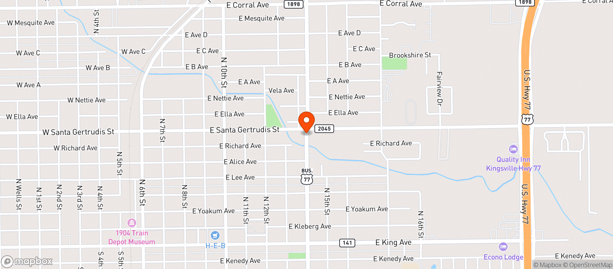 Map showing Discount Liquor