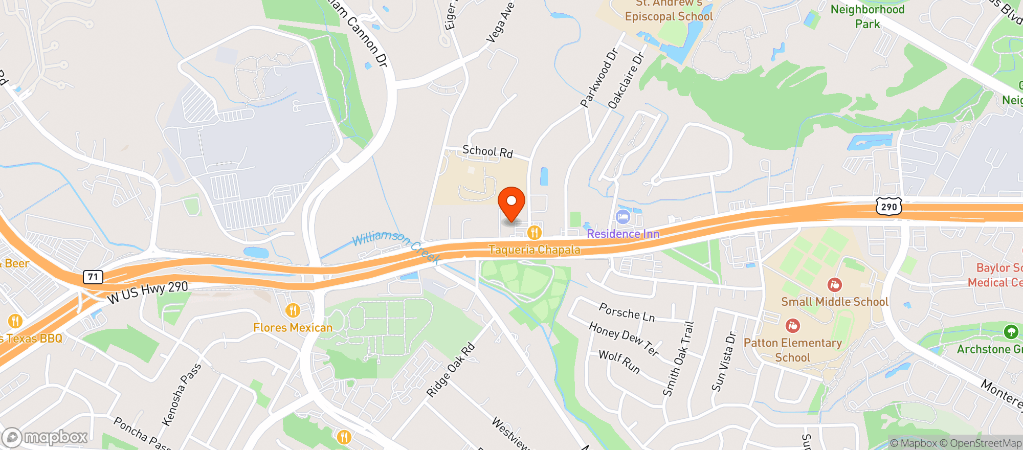 Map showing Boomerz