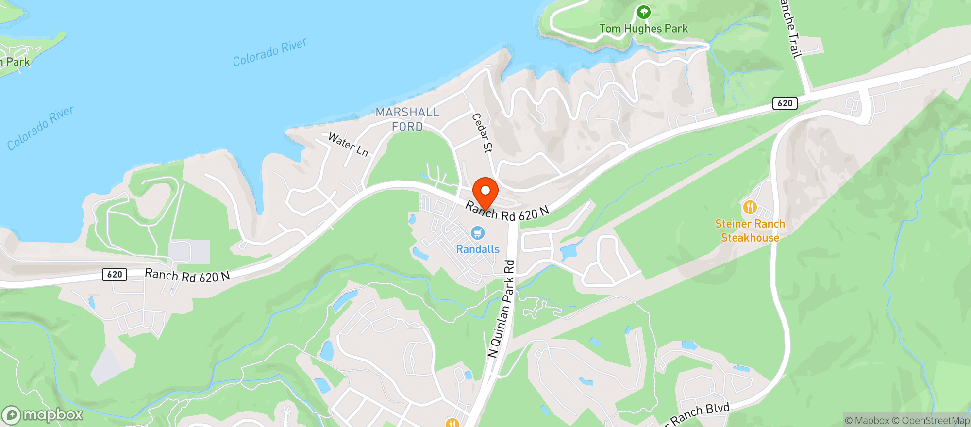 Map showing Randalls Food Market