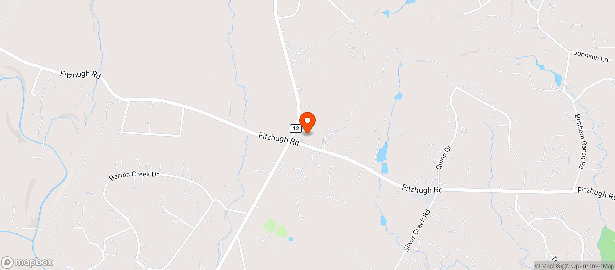 Map showing Mad Roosters