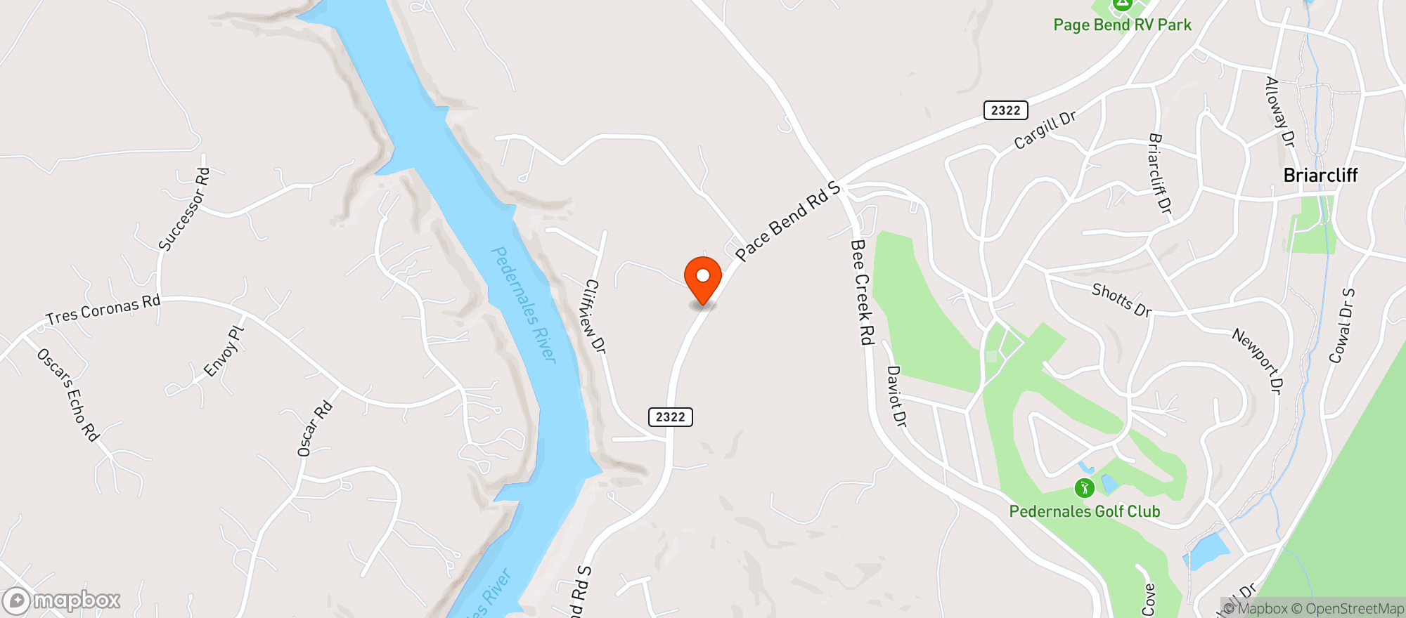Map showing Quick N Save