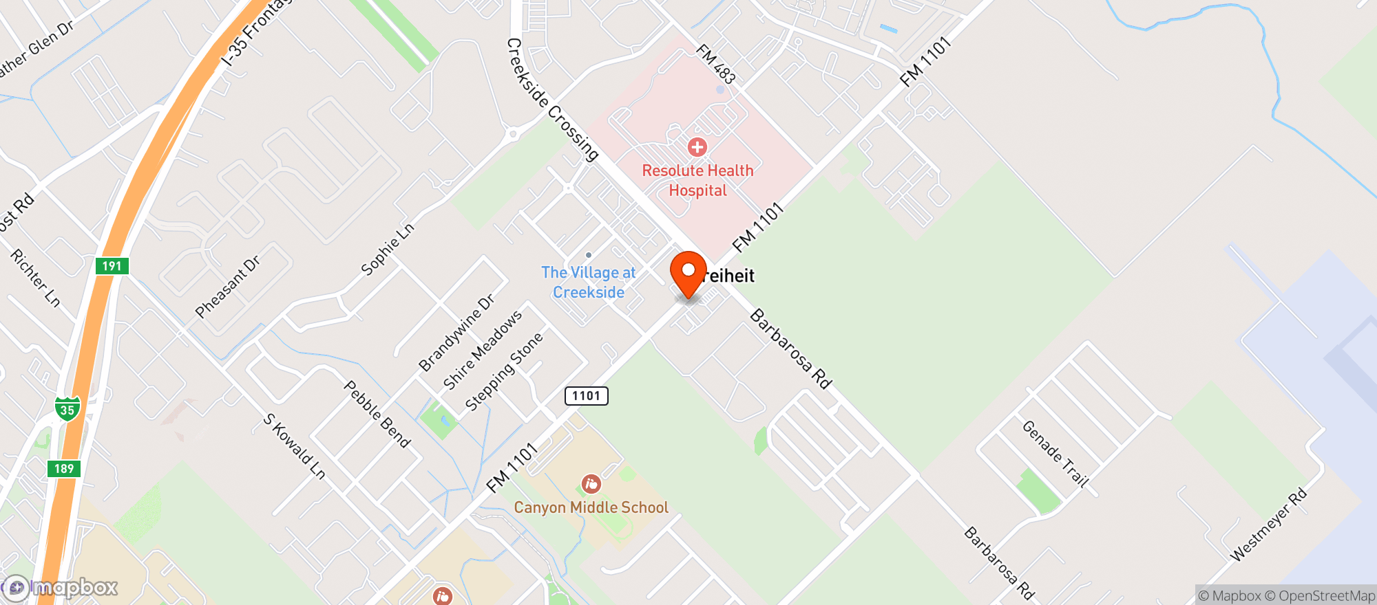 Map showing Pic N Pac