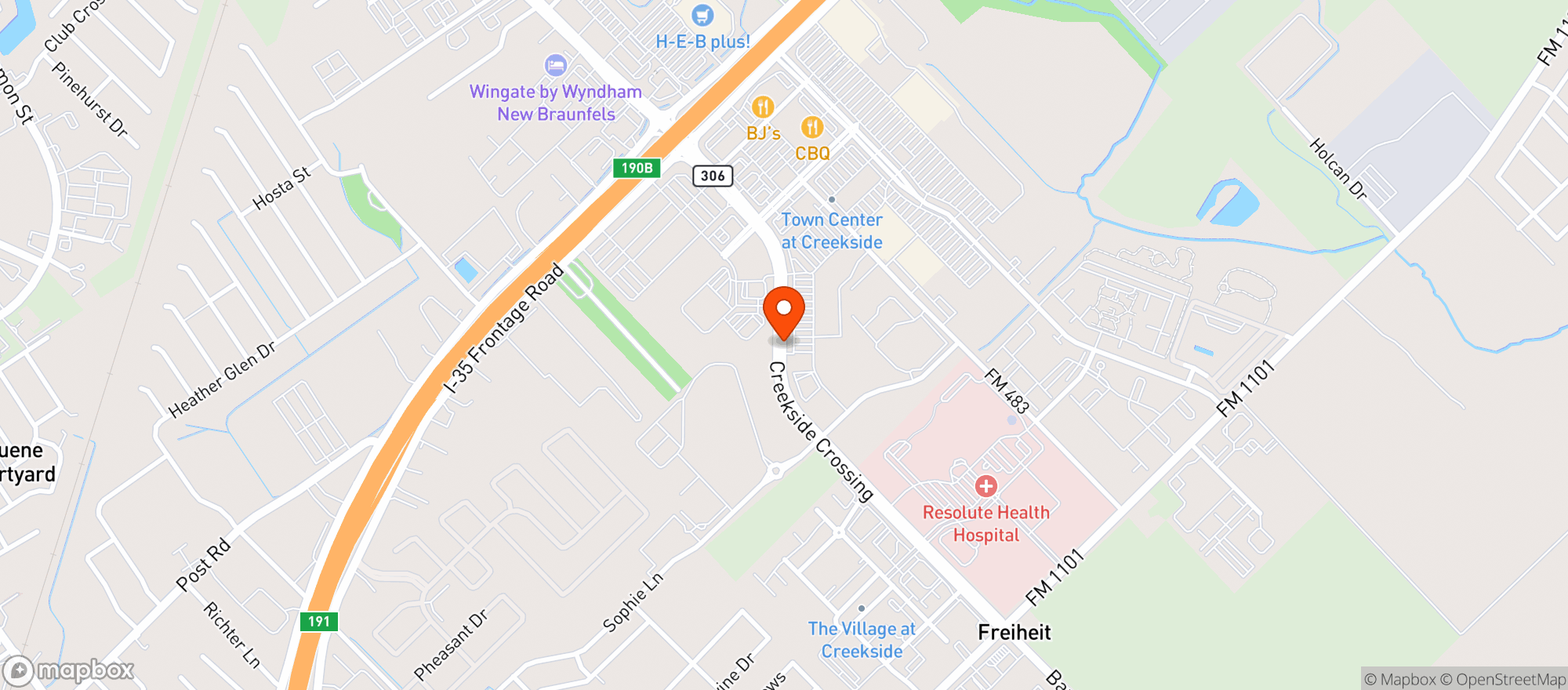 Map showing Sprouts Farmers Market