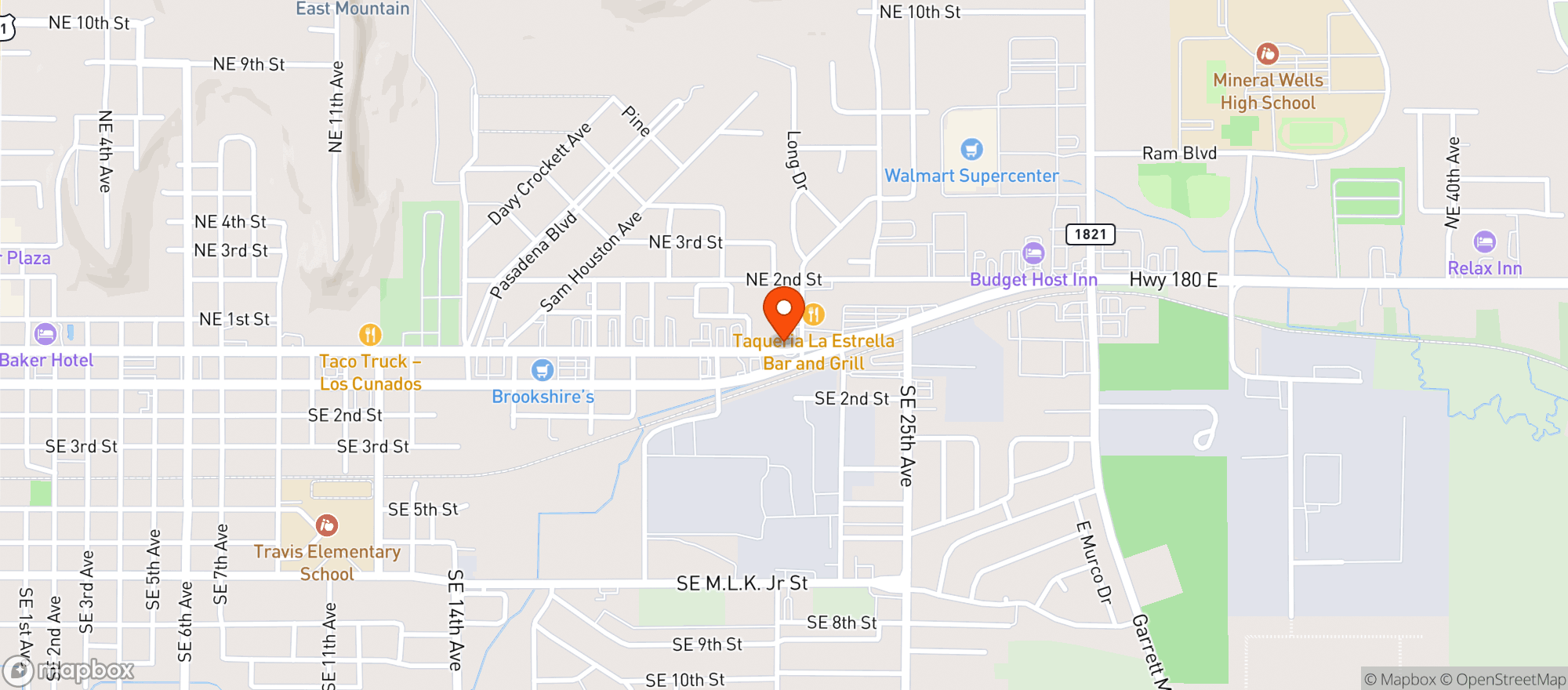 Map showing Shop With Us