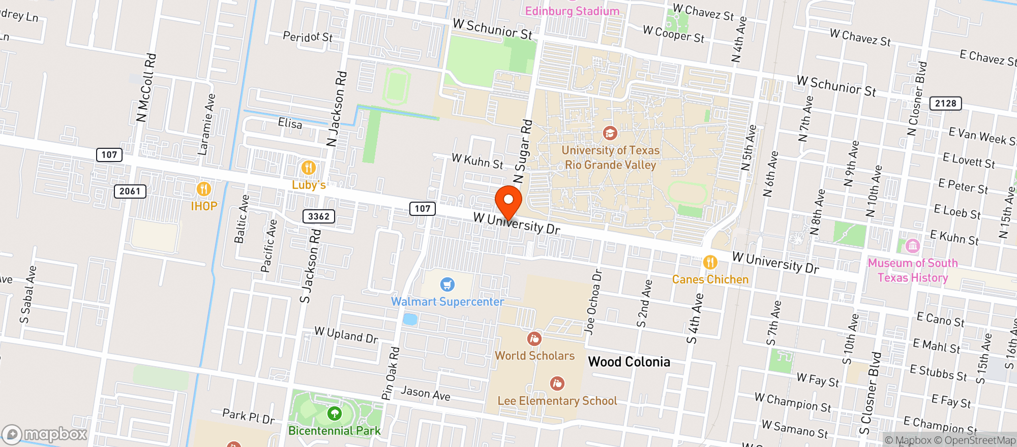 Map showing Gnc