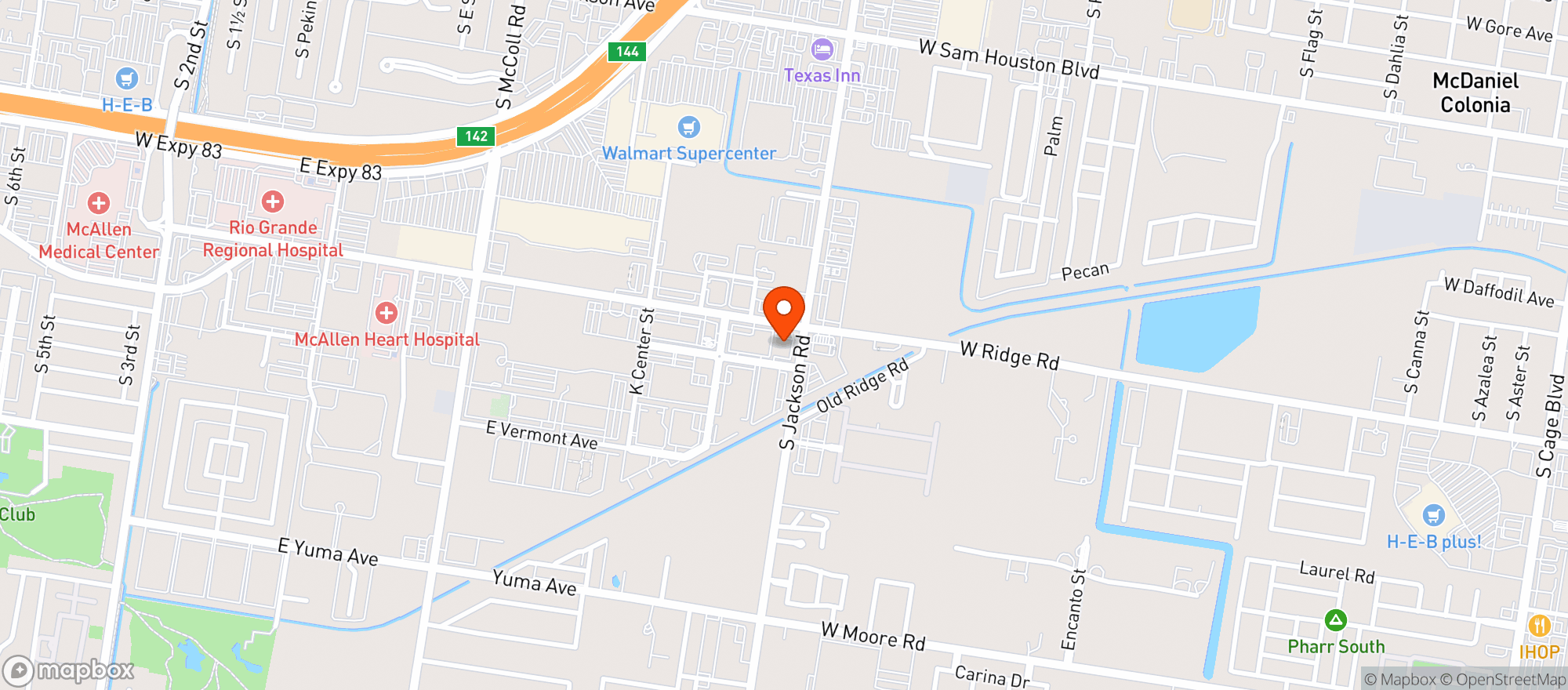 Map showing Gnc - 3250 - Ridge View Plaza