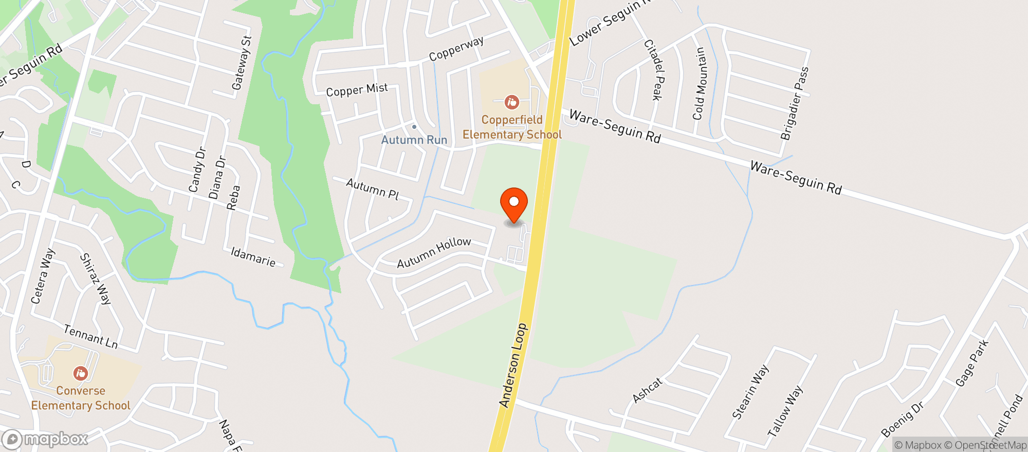 Map showing Rough Country Vape #6