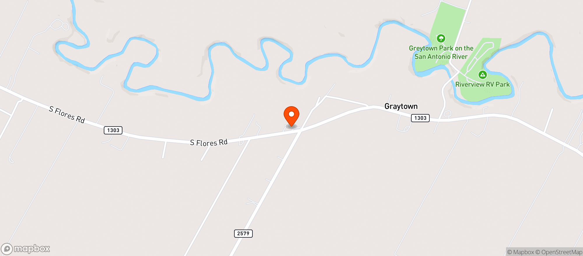 Map showing Bradley Food Mart