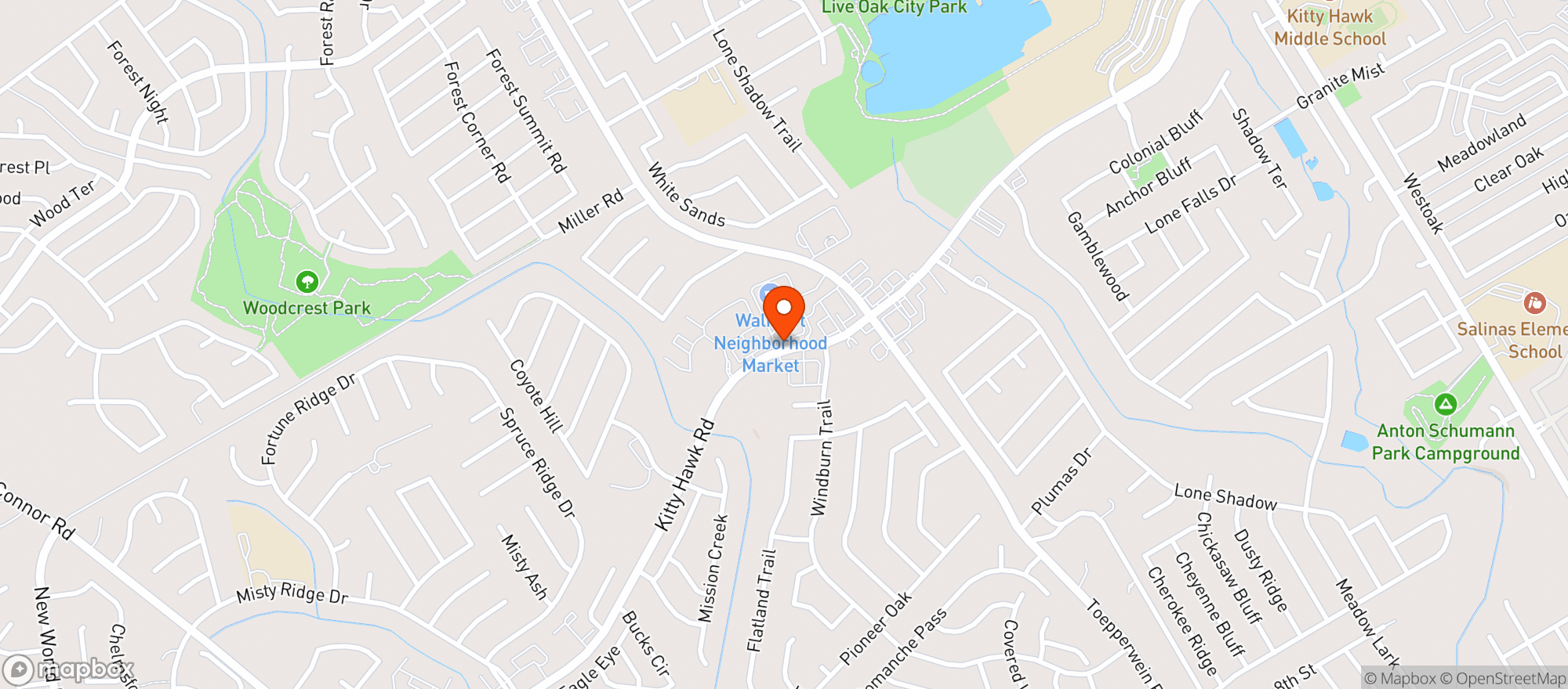 Map showing Skip's Beer Wine & Liquor (Kitty Hawk)