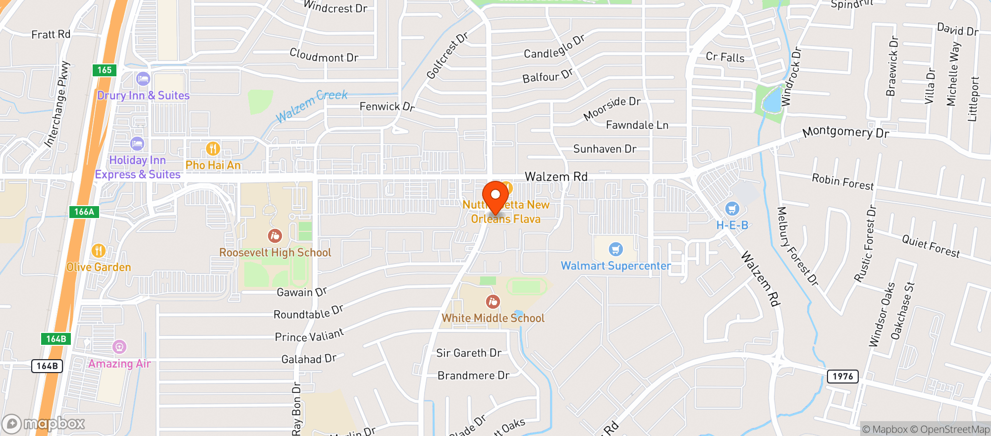 Map showing Don’S & Ben’S A02