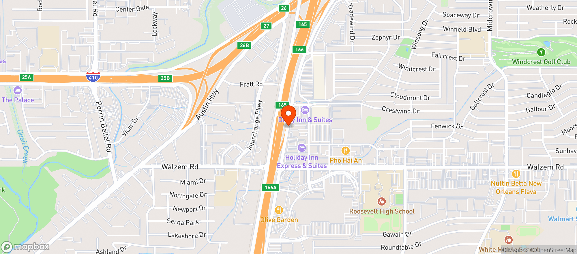 Map showing Red Lobster