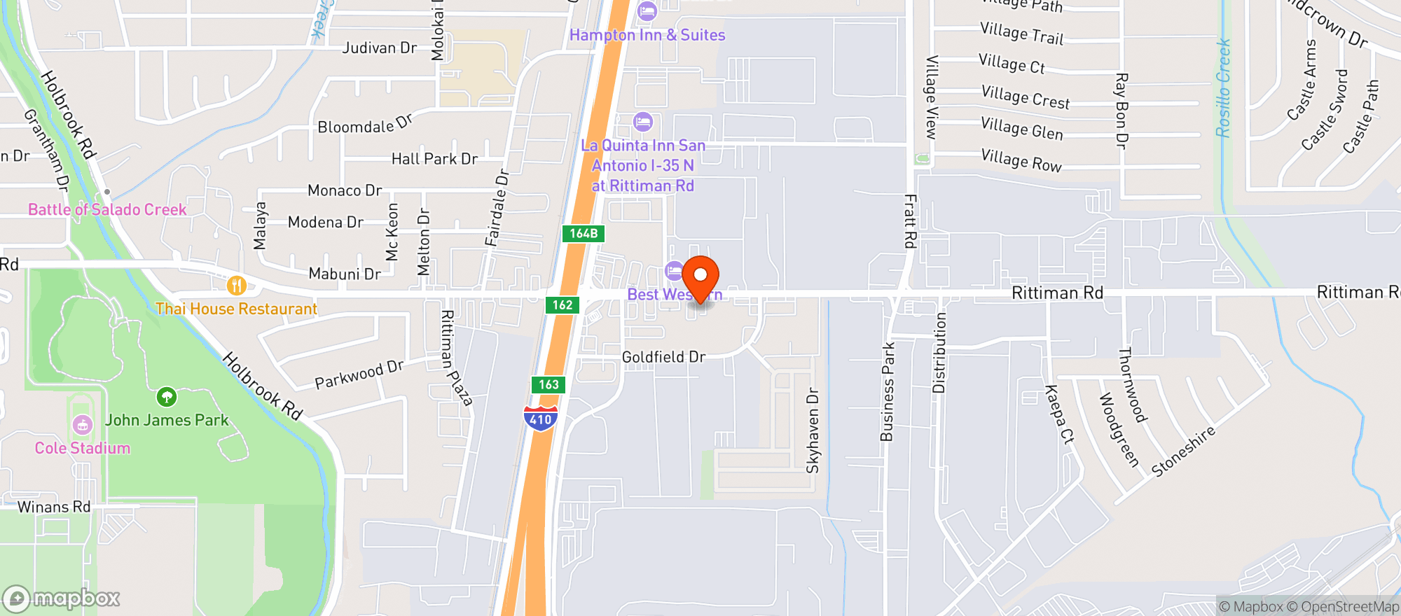 Map showing Happy Place Bar On Rittim
