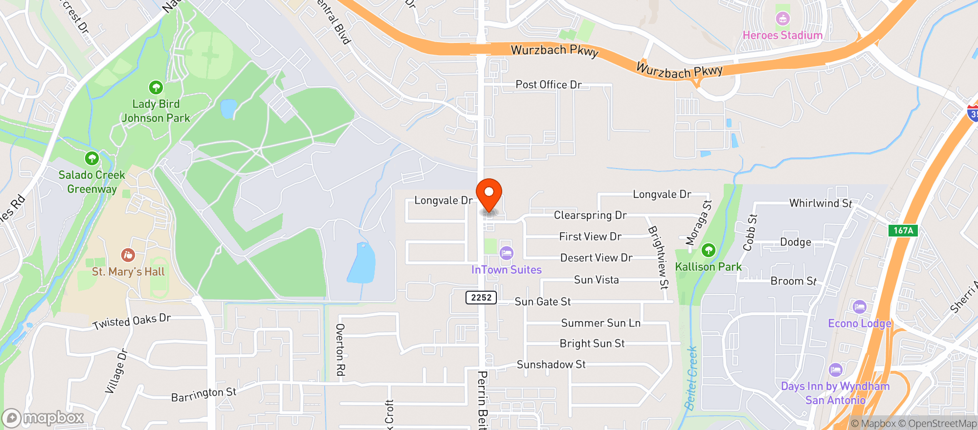 Map showing Timeout Liquor And Vape