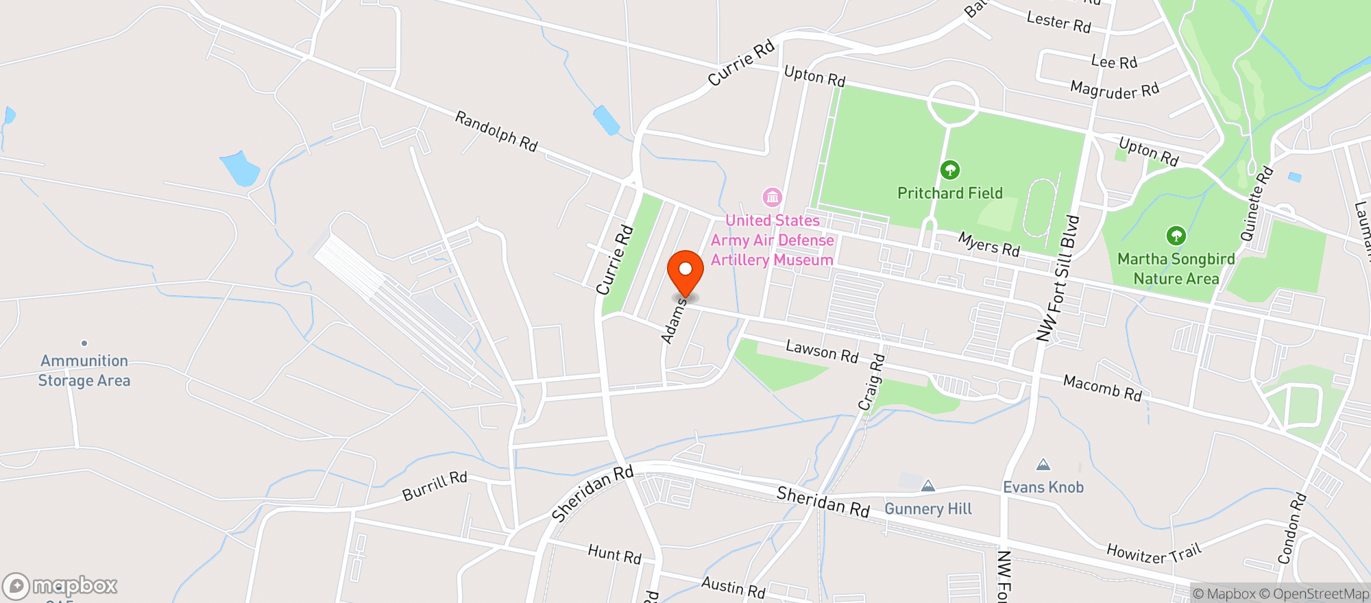 Map showing Gnc