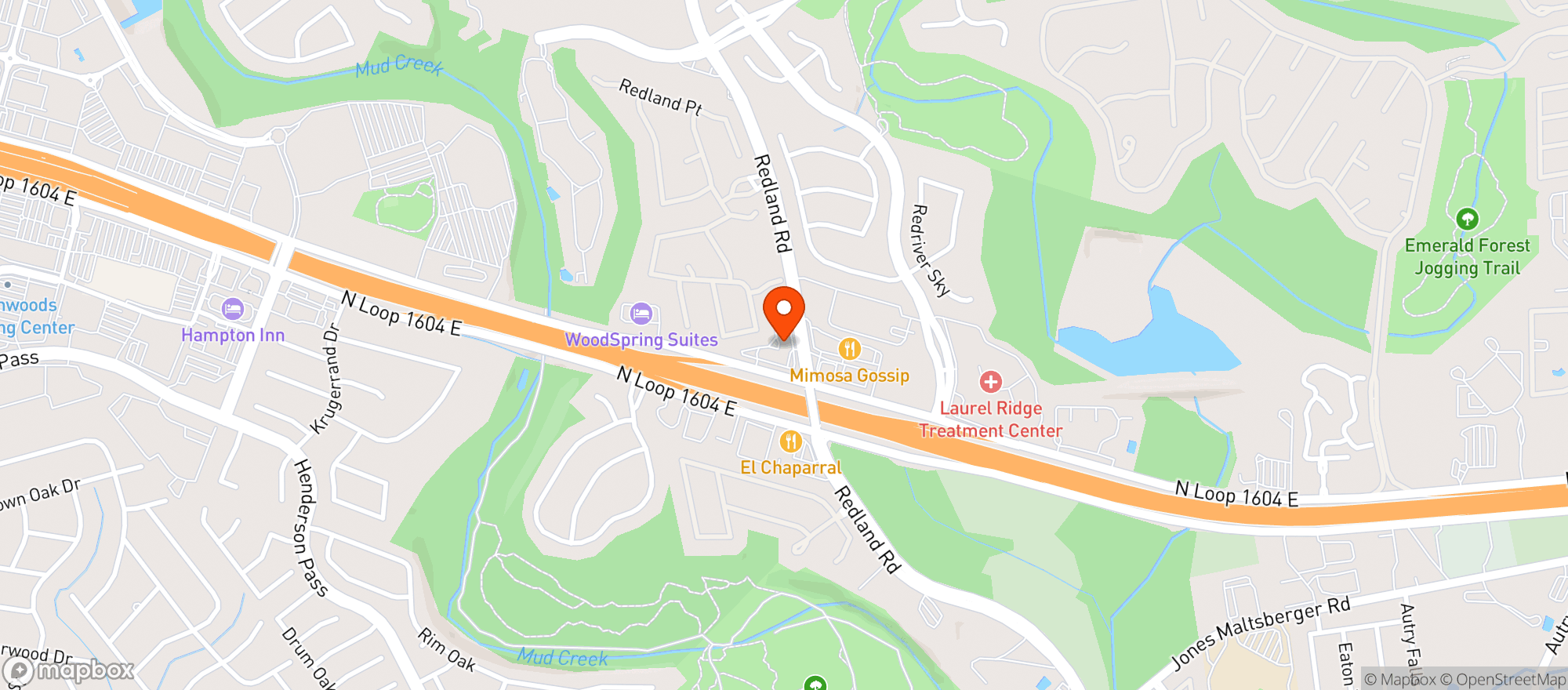 Map showing Gräs CBD Collective