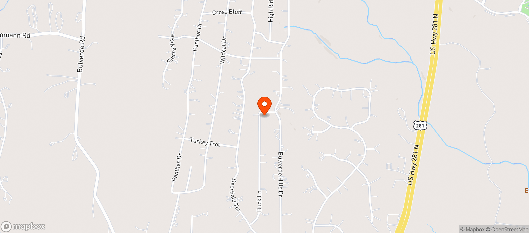 Map showing Rebekah Weisen