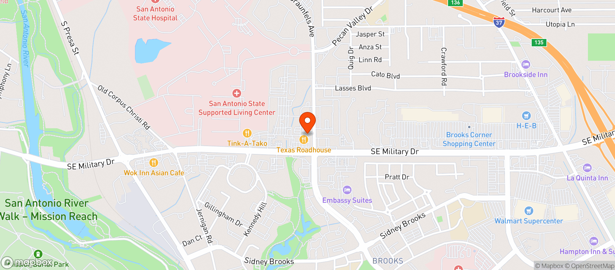 Map showing Mr. Liquor #8